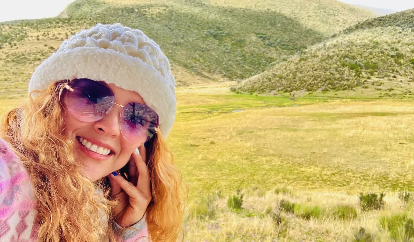 Paola in the Ecuadorian Andes